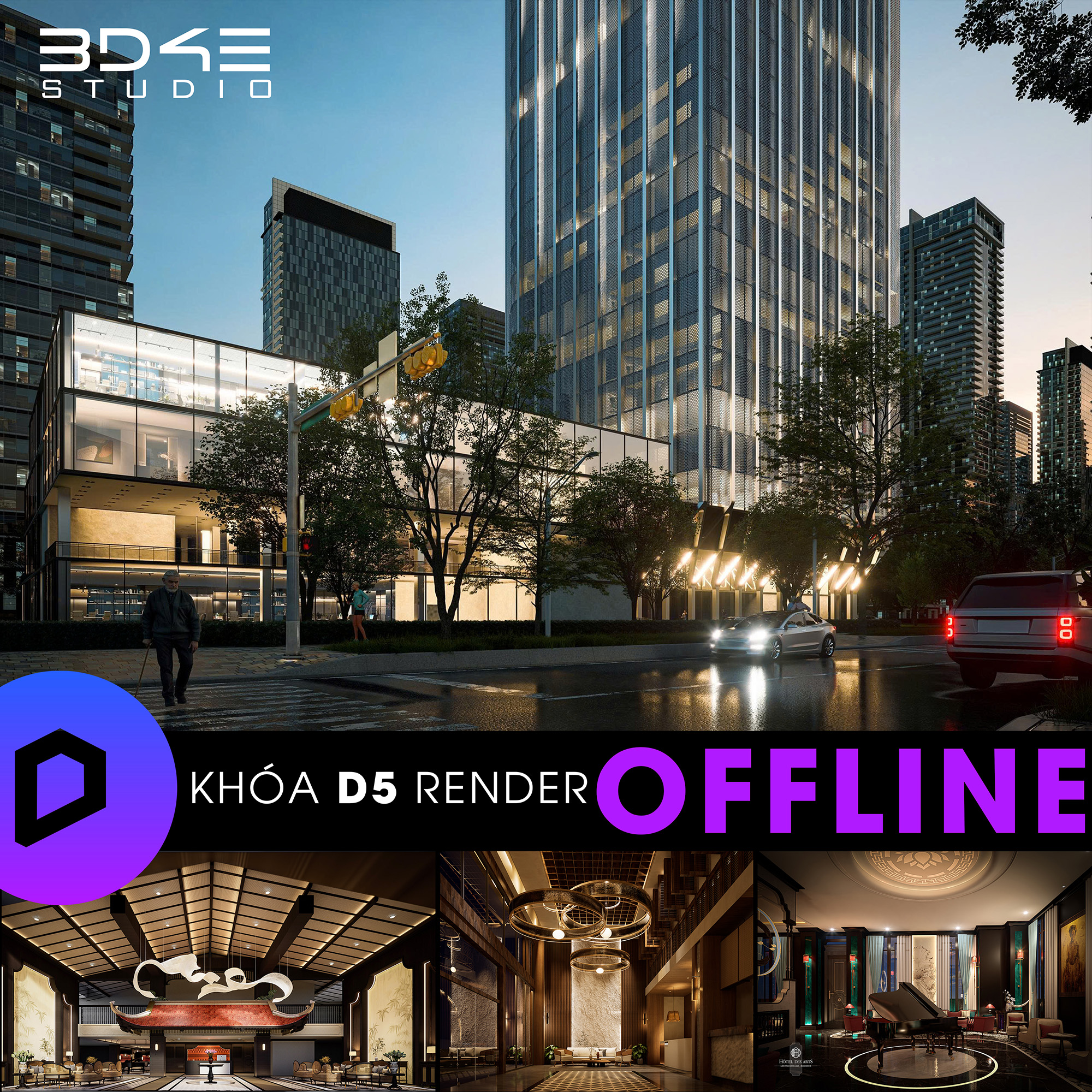 D5 RENDER OFFLINE
