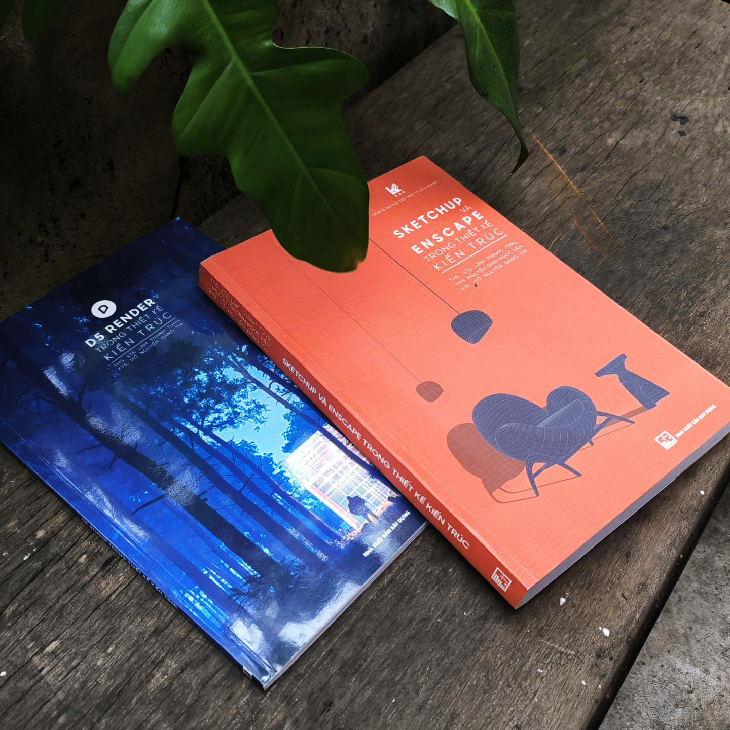 COMBO 2 SÁCH SKETCHUP VÀ D5 RENDER